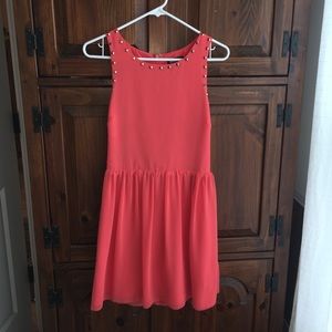 Bebe coral dress